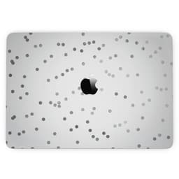 image-Black and Gray Scattered Polka Dots - 13" MacBook Pro without Touch