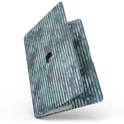 image-Dark Blue Watercolor Stripes - 13" MacBook Pro without Touch Bar Skin