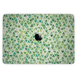 image-Green Watercolor Triangle Pattern - 13" MacBook Pro without Touch Bar
