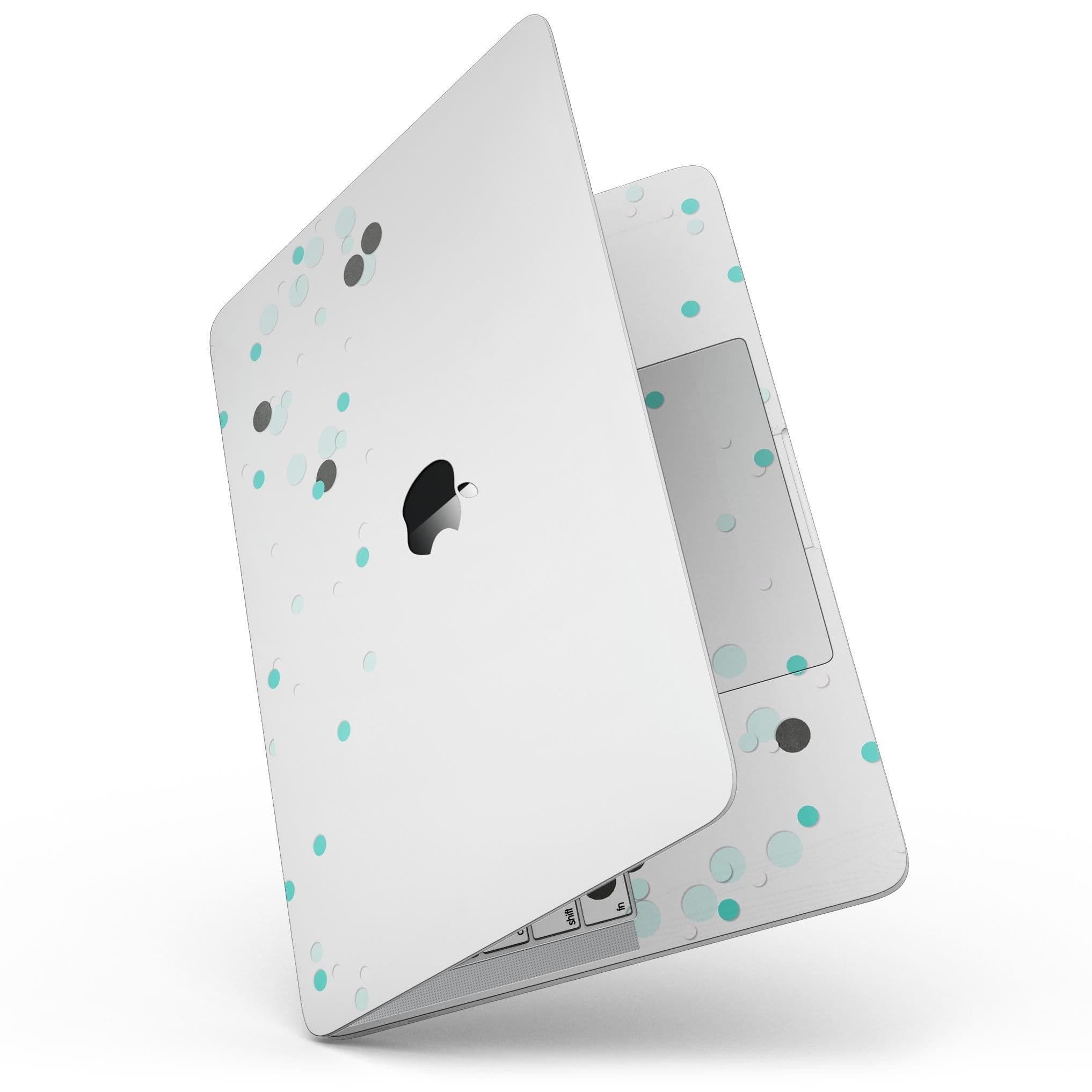 image-Abstract Scattered Teal Dots - 13" MacBook Pro without Touch Bar Skin
