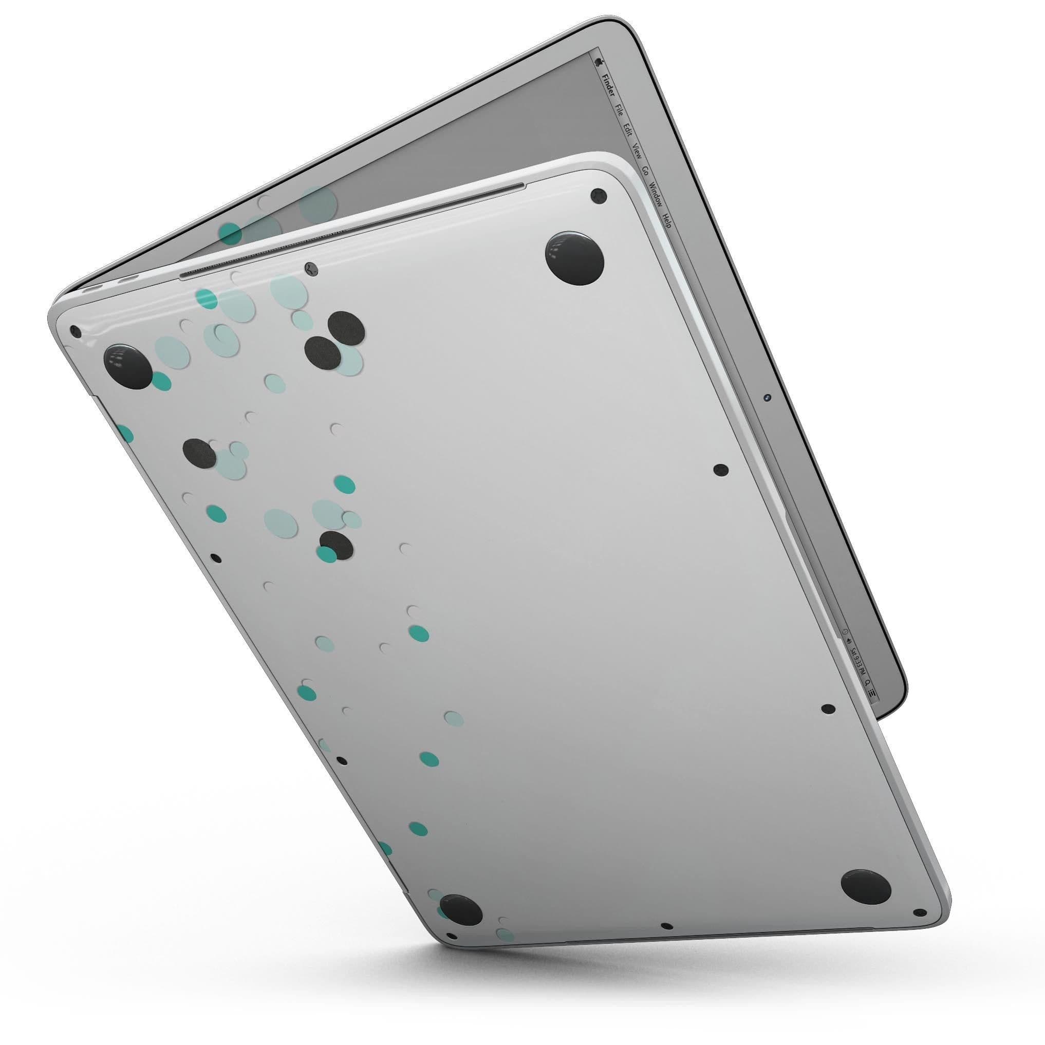 image-Abstract Scattered Teal Dots - 13" MacBook Pro without Touch Bar Skin