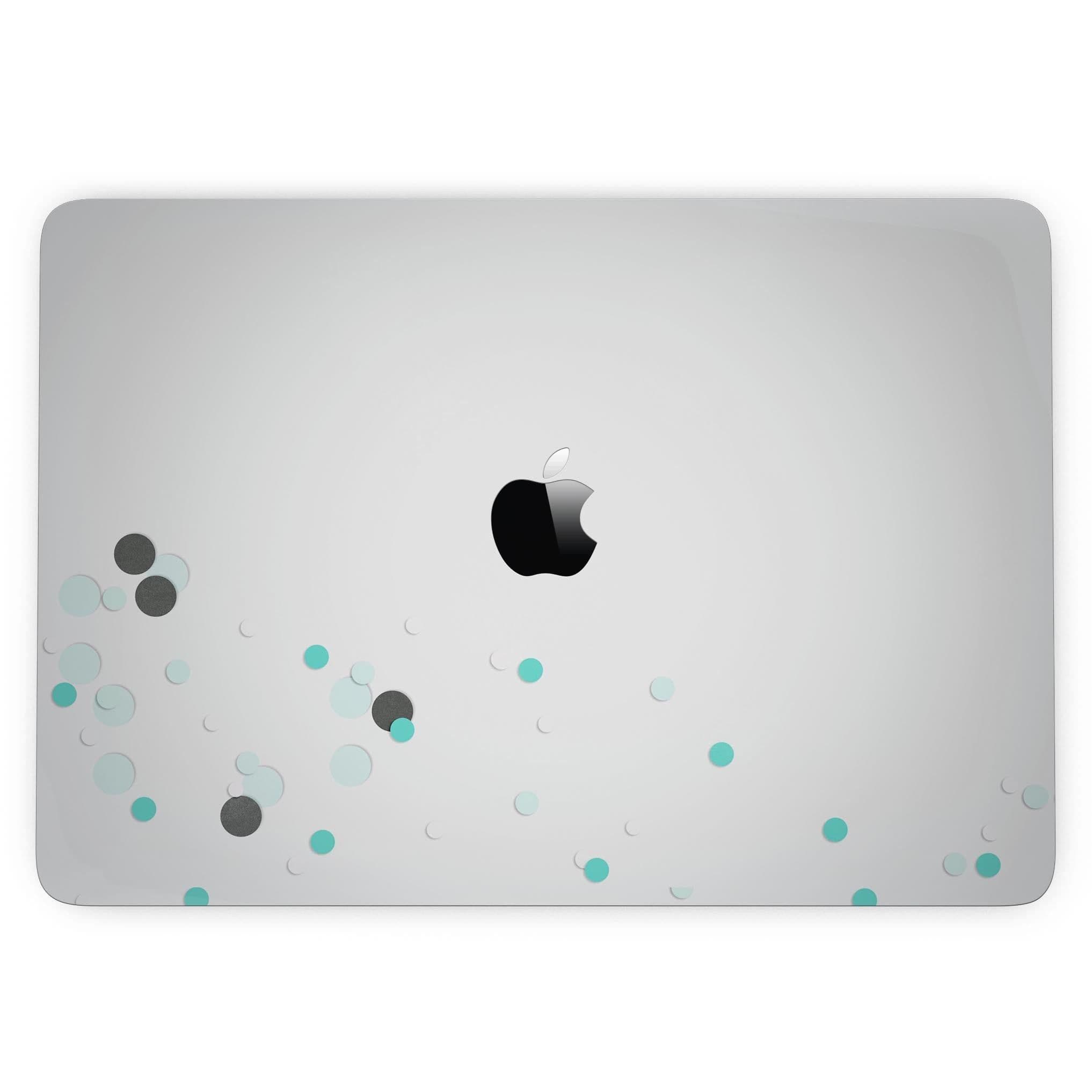 image-Abstract Scattered Teal Dots - 13" MacBook Pro without Touch Bar Skin