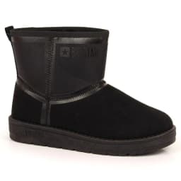 image-Black snow boots on the Big Star W INT1751B platform