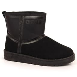 image-Black snow boots on the Big Star W INT1751B platform
