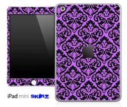 image-Hot Pink and Delicate Pattern Skin for the iPad Mini or Other iPad