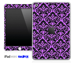 image-Hot Pink and Delicate Pattern Skin for the iPad Mini or Other iPad