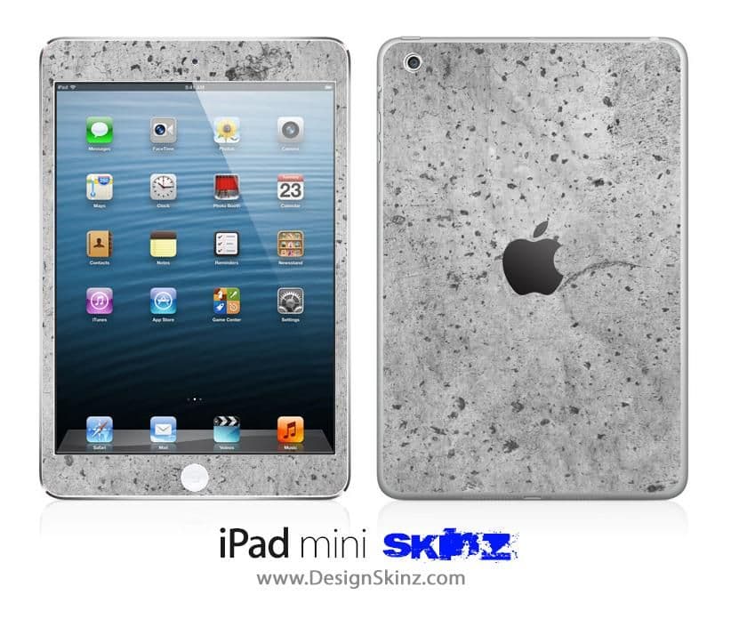 image-Concrete iPad Skin