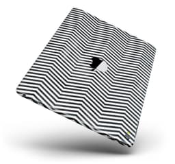 image-Black and Gray Watercolor Chevron Full Body Skin for the iPad Pro