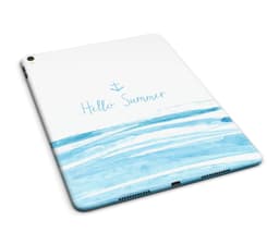 image-Hello Summer Anchor Watercolor Blue V1 Full Body Skin for the iPad Pro