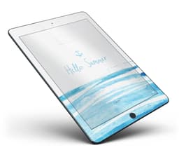 image-Hello Summer Anchor Watercolor Blue V1 Full Body Skin for the iPad Pro
