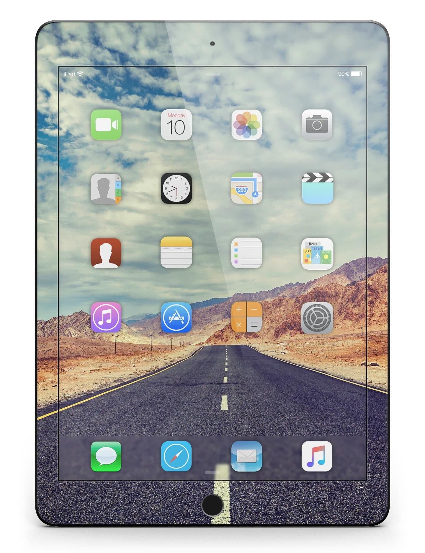 image-Desert Road Full Body Skin for the iPad Pro (12.9" or 9.7" available)