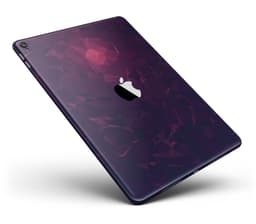 image-Deep Purple and Red Geometric Triangles Full Body Skin for the iPad