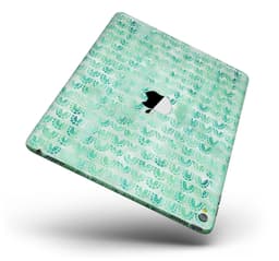 image-Green Watercolor Arches Pattern Full Body Skin for the iPad Pro (12.9"