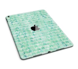image-Green Watercolor Arches Pattern Full Body Skin for the iPad Pro (12.9"