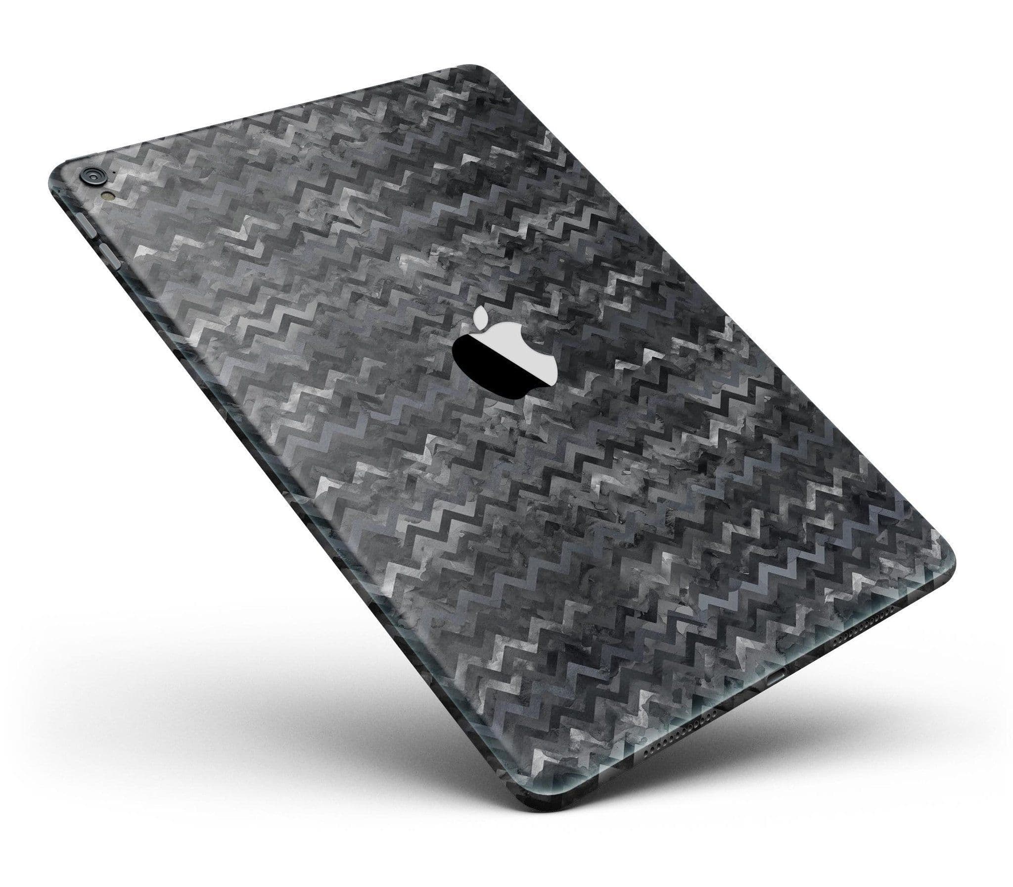 image-Black Multi Watercolor Chevron Full Body Skin for the iPad Pro (12.9"