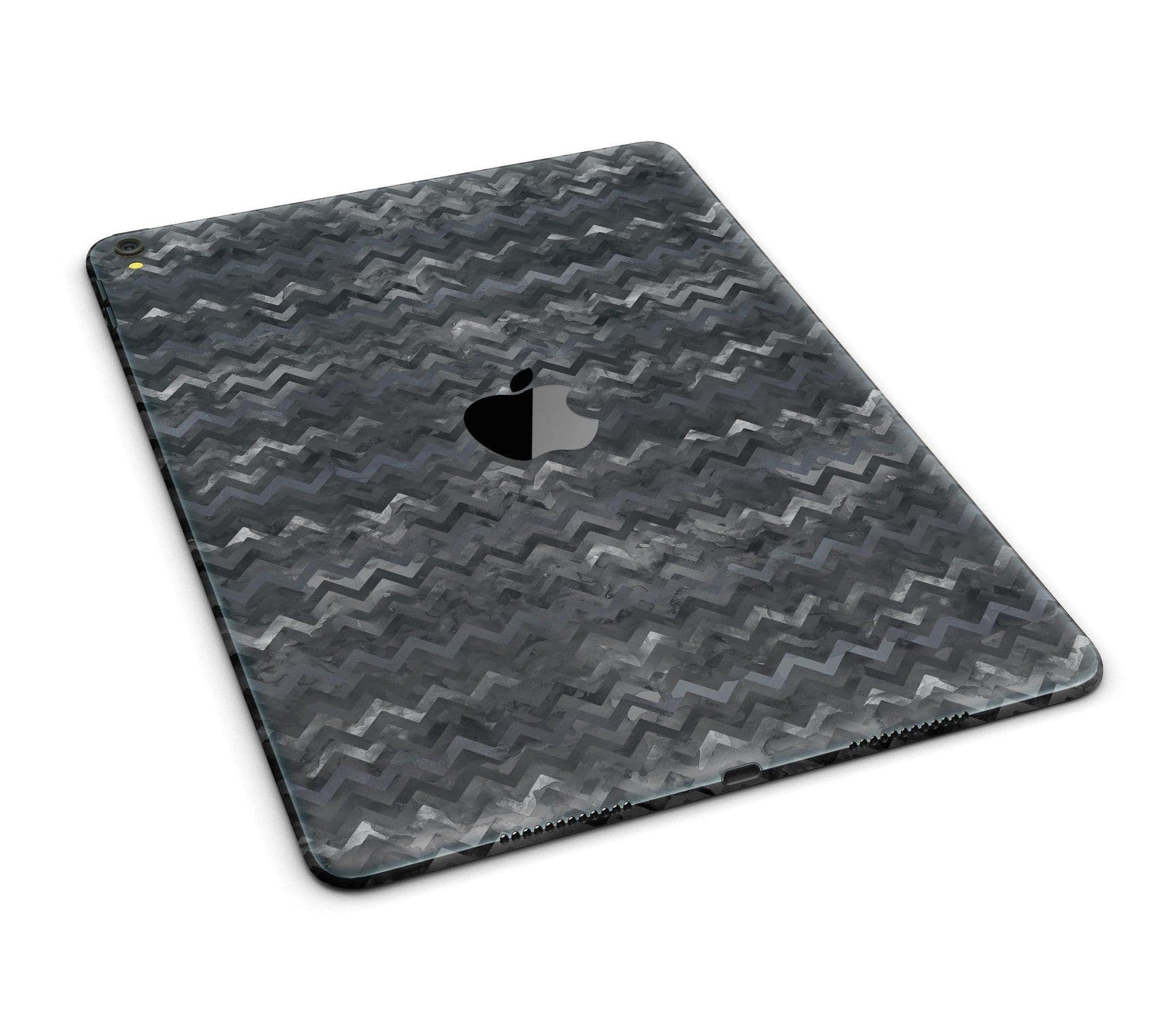 image-Black Multi Watercolor Chevron Full Body Skin for the iPad Pro (12.9"