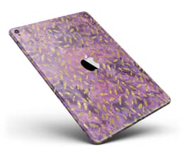 image-Daisy Pedals Over Purple Cloud Mix Full Body Skin for the iPad Pro