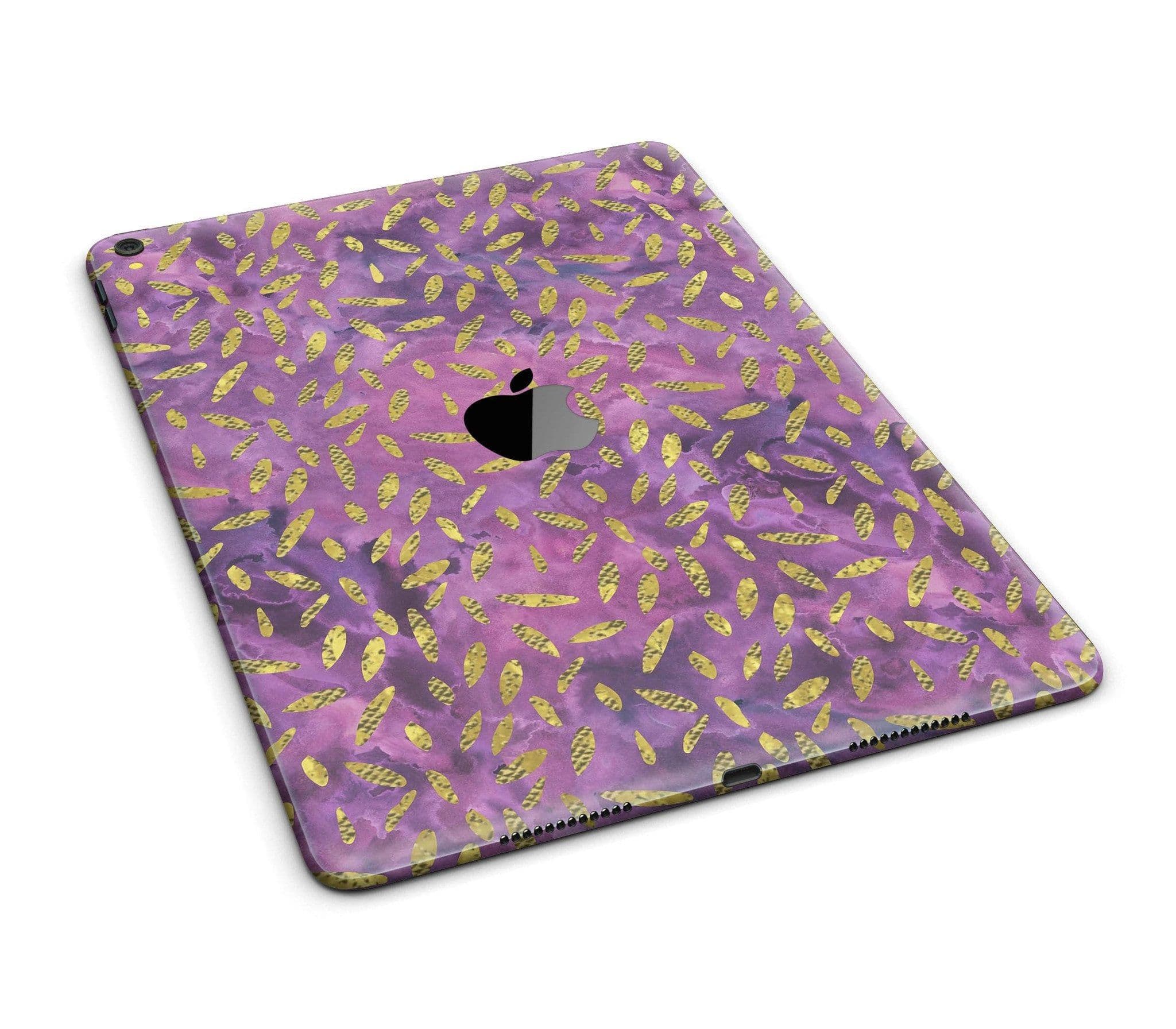 image-Daisy Pedals Over Purple Cloud Mix Full Body Skin for the iPad Pro