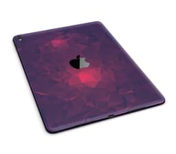 image-Fuscia Geometric Triangles Full Body Skin for the iPad Pro (12.9" or