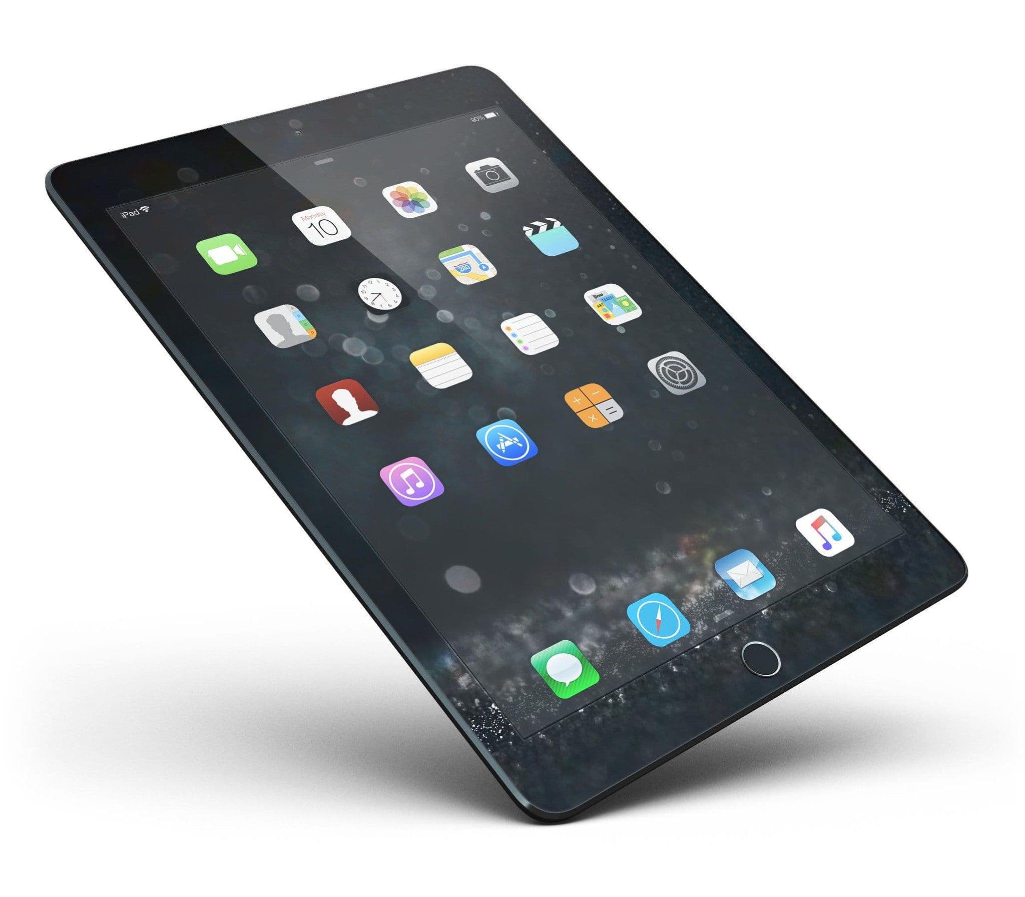 image-Black Unfocused Glowing Shimmer Full Body Skin for the iPad Pro (12.9"