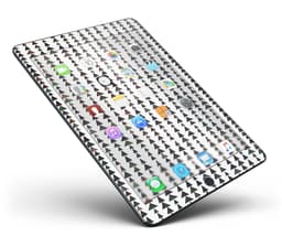 image-Camo Watercolor Triangle Pattern V2 Full Body Skin for the iPad Pro