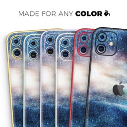 image-Blue & Gold Glowing Star-Wave - Skin-Kit compatible with the Apple