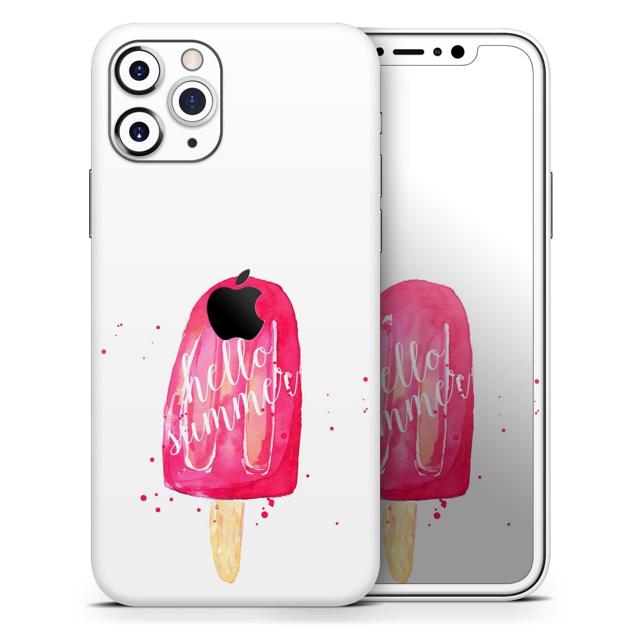 image-Hello Summer Popcicle - Skin-Kit compatible with the Apple iPhone 13,