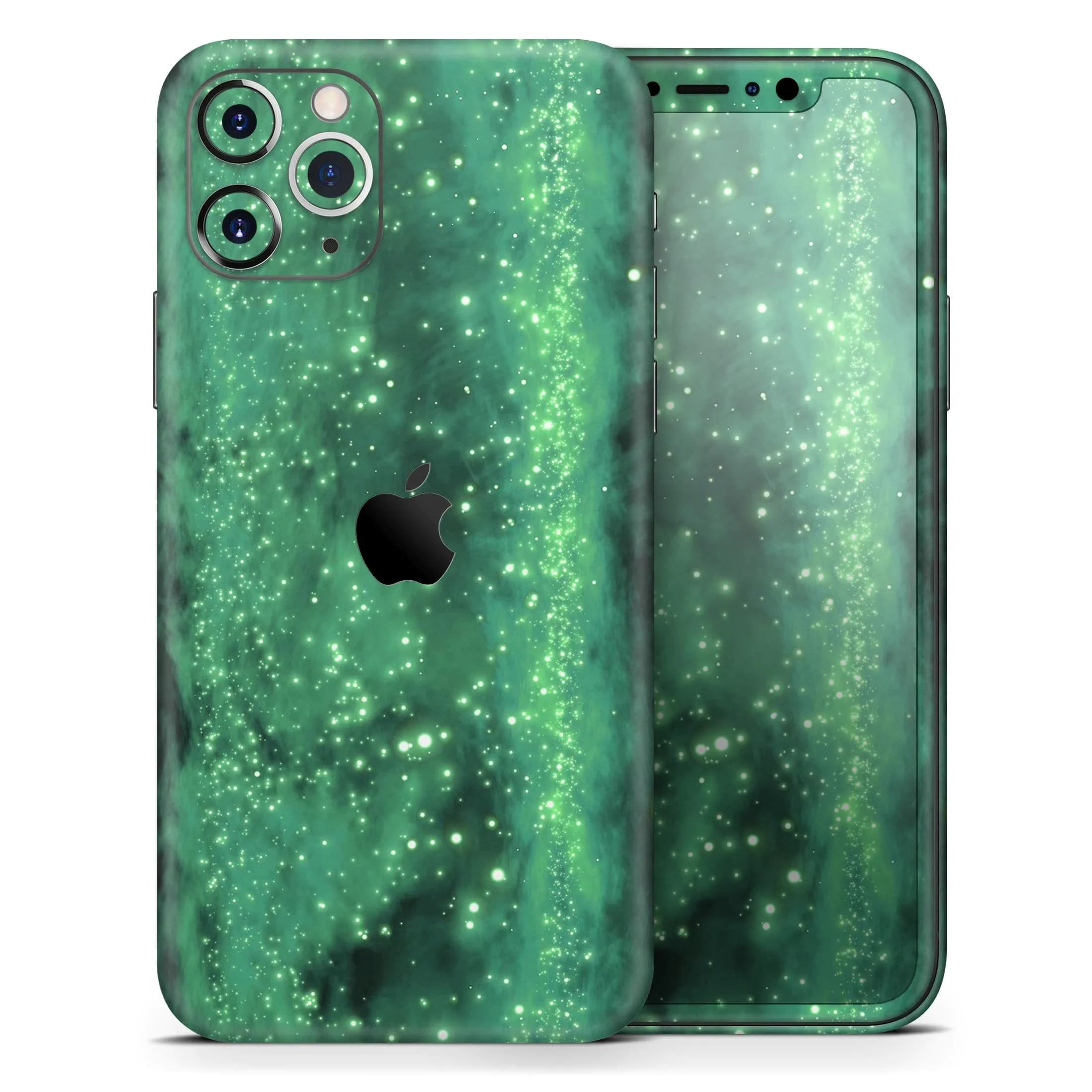 image-Glowing Green V2 Orbs of Light - Skin-Kit compatible with the Apple
