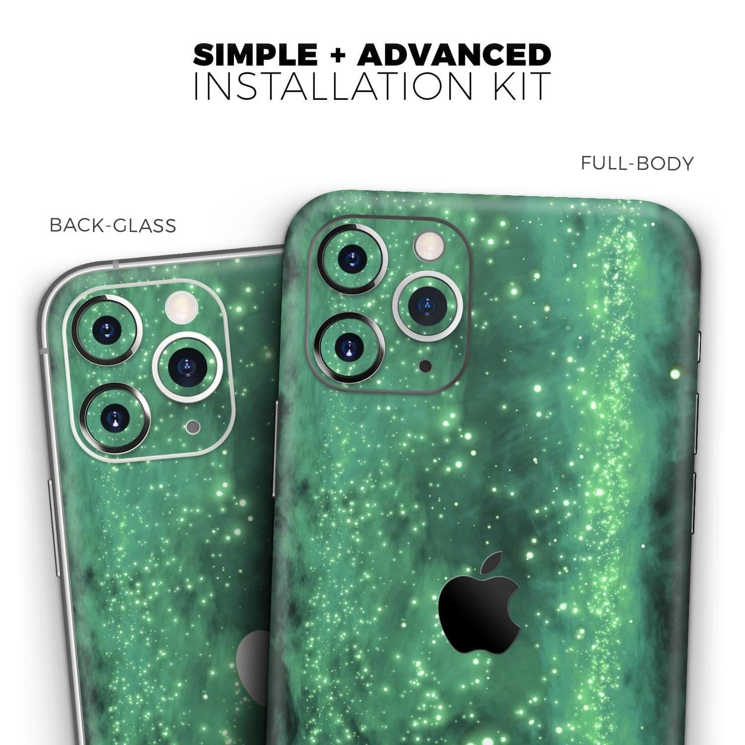 image-Glowing Green V2 Orbs of Light - Skin-Kit compatible with the Apple