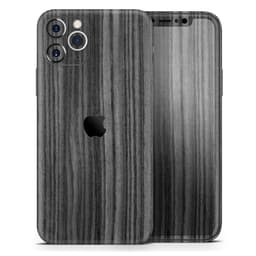 image-Dark Ebony Woodgrain - Skin-Kit compatible with the Apple iPhone 13,