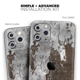 image-Distressed Silver Texture v16 - Skin-Kit compatible with the Apple