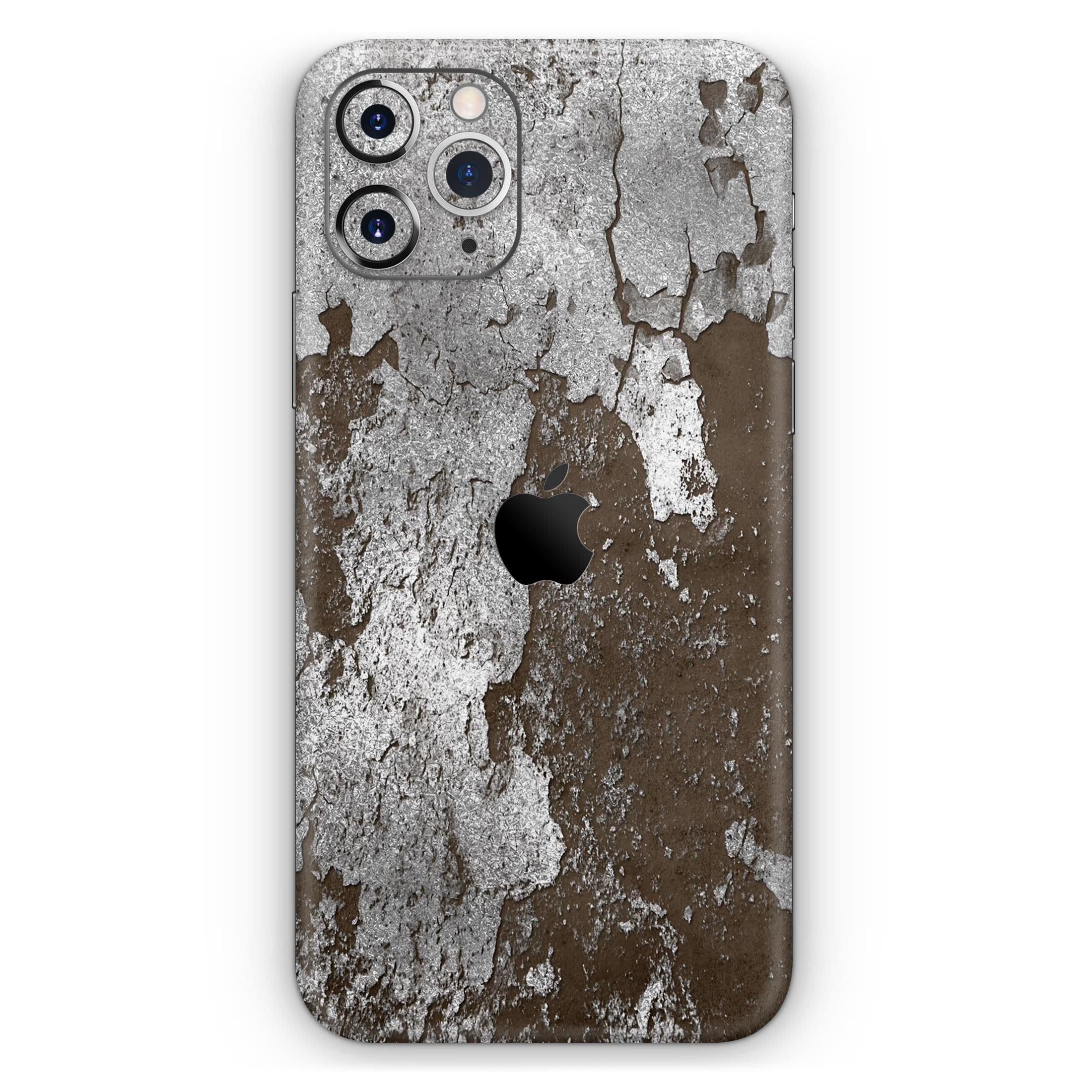 image-Distressed Silver Texture v16 - Skin-Kit compatible with the Apple