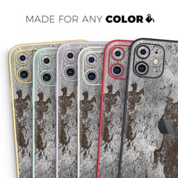 image-Distressed Silver Texture v16 - Skin-Kit compatible with the Apple