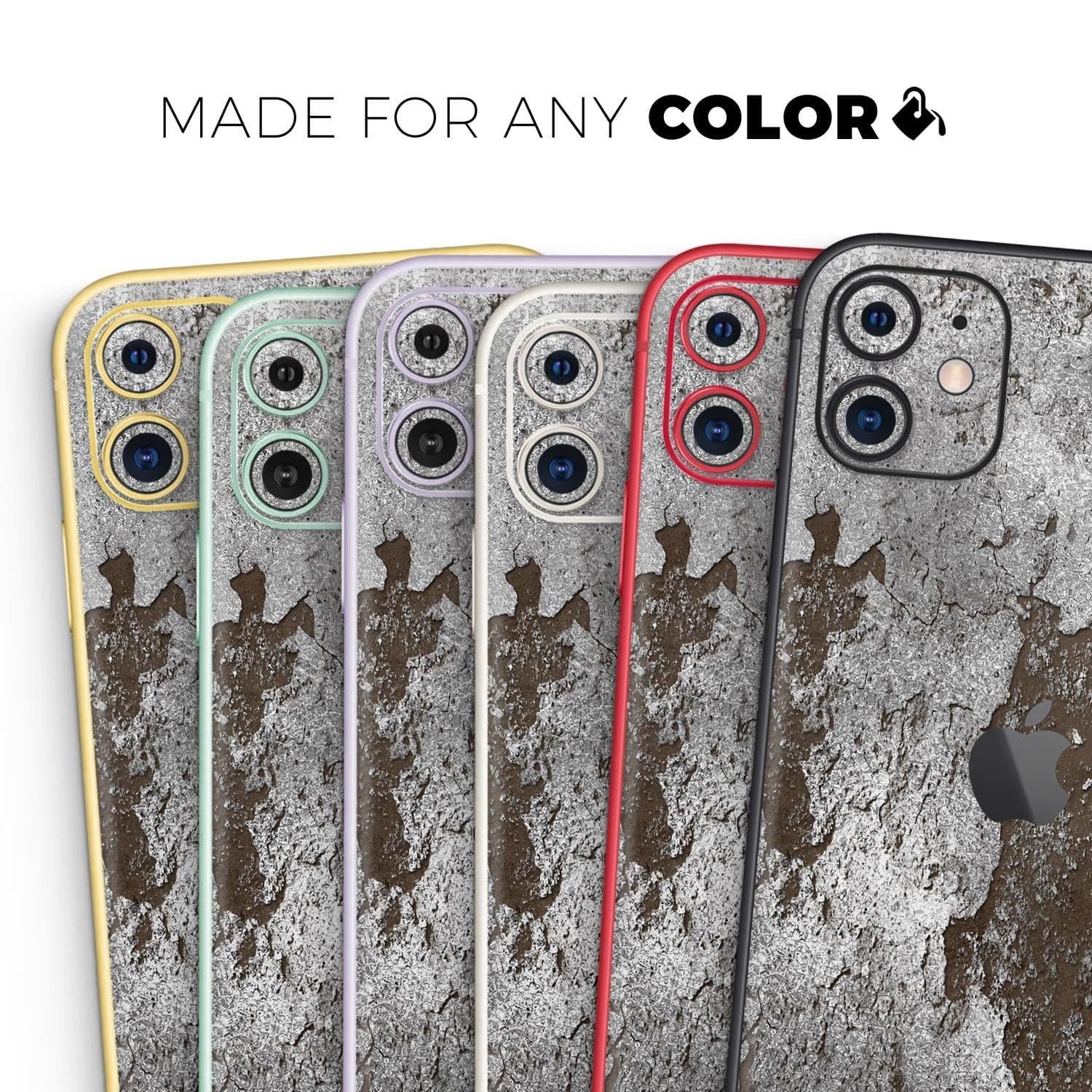 image-Distressed Silver Texture v16 - Skin-Kit compatible with the Apple