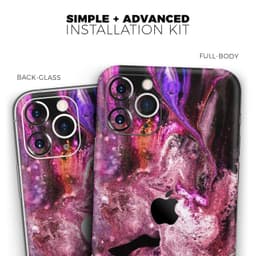 image-Liquid Abstract Paint V70 // Skin-Kit compatible with the Apple iPhone