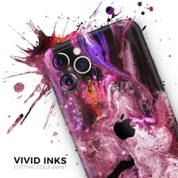 image-Liquid Abstract Paint V70 // Skin-Kit compatible with the Apple iPhone