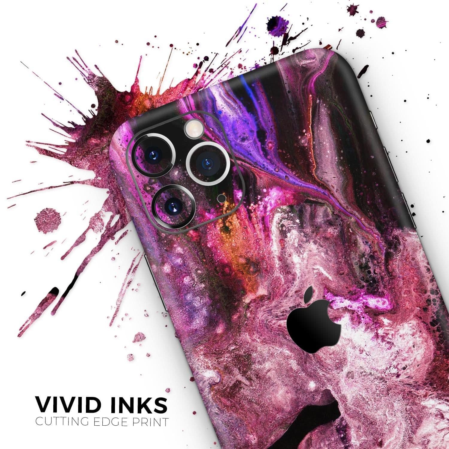 image-Liquid Abstract Paint V70 // Skin-Kit compatible with the Apple iPhone