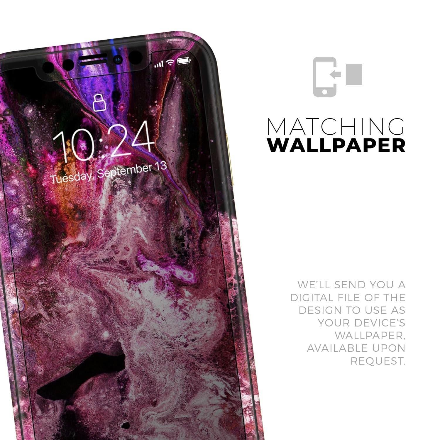 image-Liquid Abstract Paint V70 // Skin-Kit compatible with the Apple iPhone