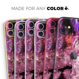 image-Liquid Abstract Paint V70 // Skin-Kit compatible with the Apple iPhone