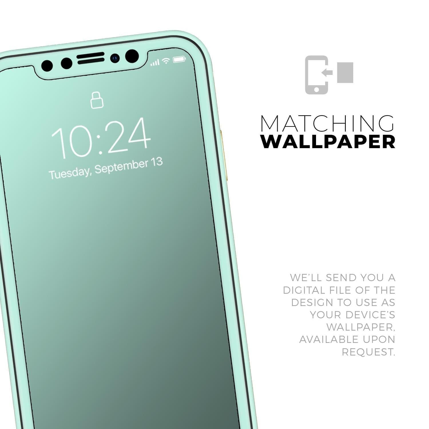 image-Subtle Solid Green // Skin-Kit compatible with the Apple iPhone 14,