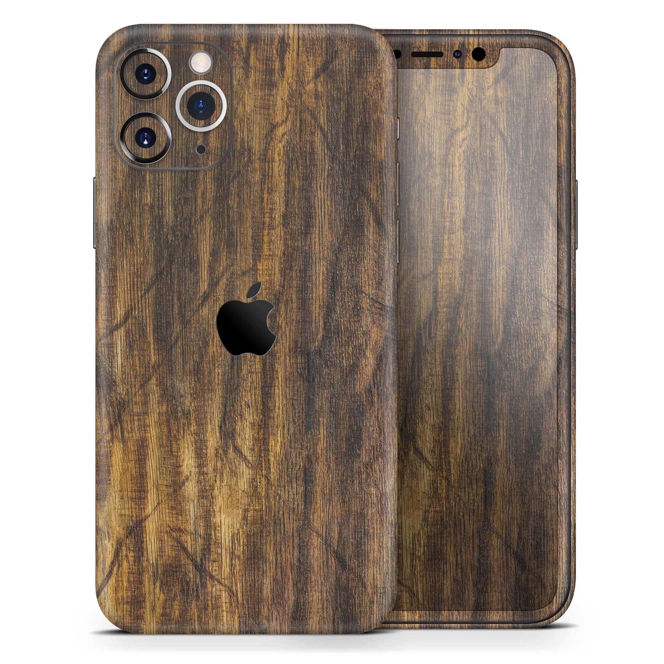 image-Raw Wood Planks V4 // Skin-Kit compatible with the Apple iPhone 14,