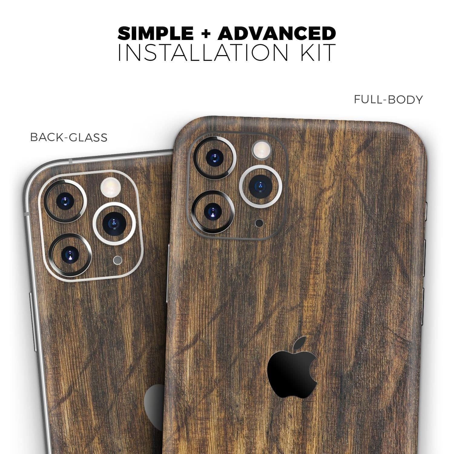 image-Raw Wood Planks V4 // Skin-Kit compatible with the Apple iPhone 14,