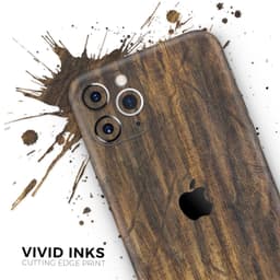image-Raw Wood Planks V4 // Skin-Kit compatible with the Apple iPhone 14,