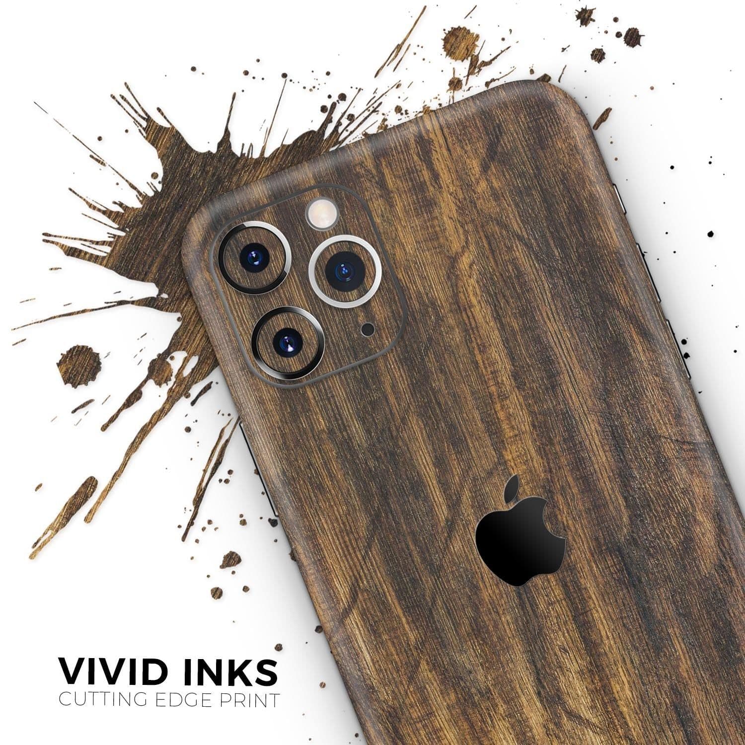 image-Raw Wood Planks V4 // Skin-Kit compatible with the Apple iPhone 14,