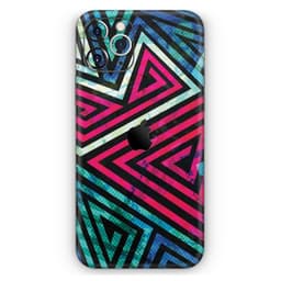 image-Grungy Neon Triangular Zig Zag Shapes - Skin-Kit compatible with the