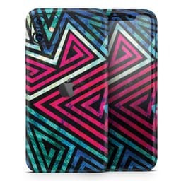 image-Grungy Neon Triangular Zig Zag Shapes - Skin-Kit compatible with the