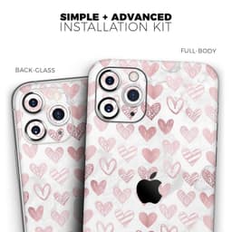 image-Karamfila Marble & Rose Gold Hearts v3 - Skin-Kit compatible with the