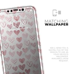 image-Karamfila Marble & Rose Gold Hearts v3 - Skin-Kit compatible with the