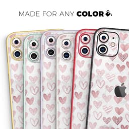 image-Karamfila Marble & Rose Gold Hearts v3 - Skin-Kit compatible with the