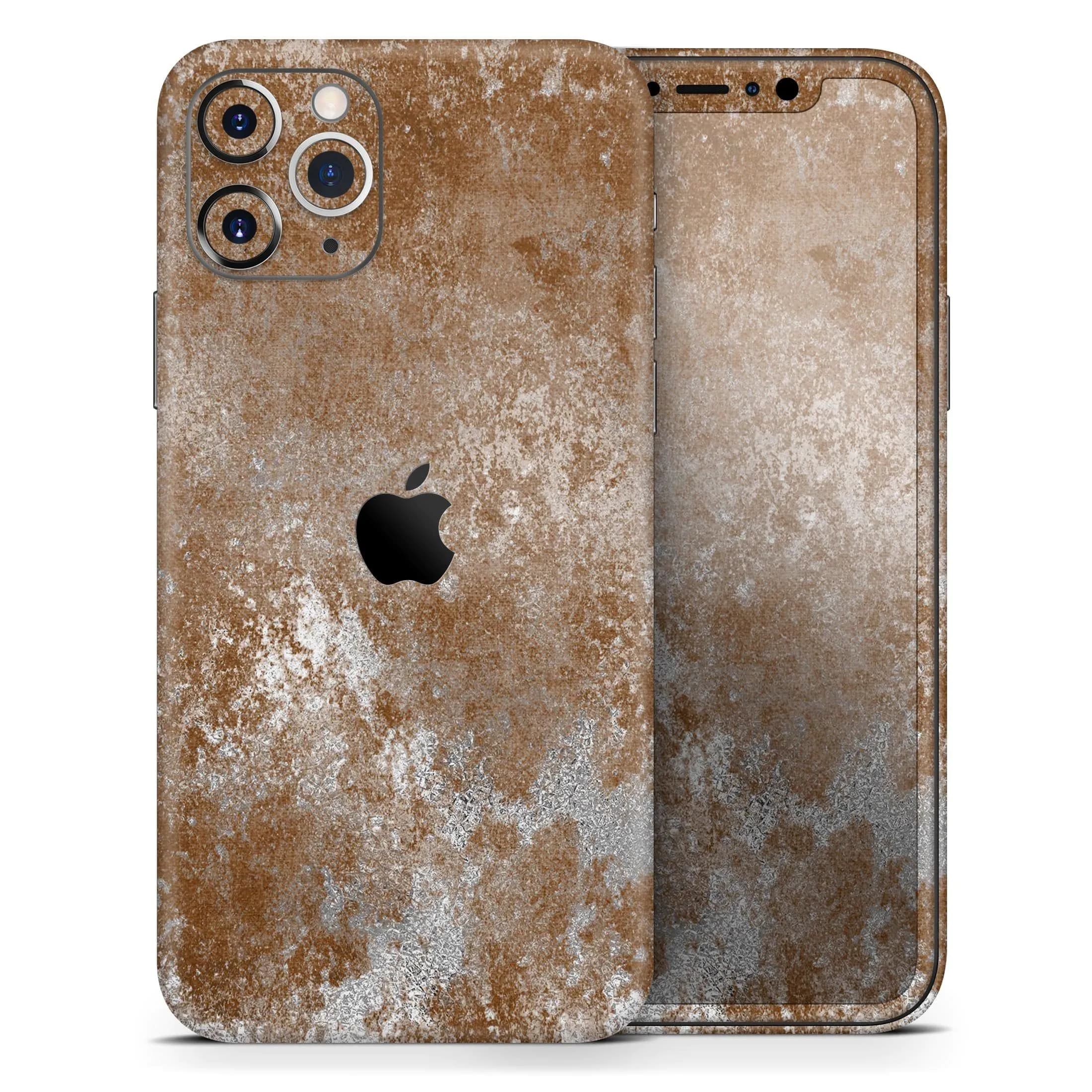 image-Distressed Silver Texture v10 - Skin-Kit compatible with the Apple
